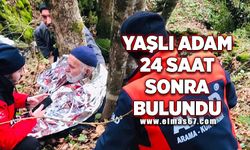 Yaşlı adam 24 saat sonra sağ bulundu