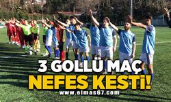 3 Gollü maç nefes kesti!