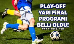 Zonguldak'ta play-off yarı final programı kesinleşti
