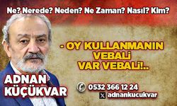 OY KULLANMANIN VEBALİ VAR VEBALİ!..