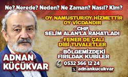 OY NAMUSTUR/OY HİZMETTİR/OY VİCDANDIR