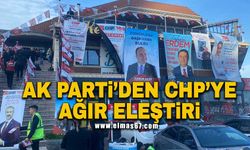 AK Parti’den CHP’ye ağır eleştiri