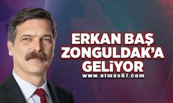 Erkan Baş Zonguldak'a geliyor