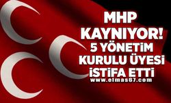 MHP kaynıyor! 5 yönetim kurulu üyesi istifa etti