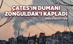 ÇATES’in dumanı Zonguldak’ı kaplıyor