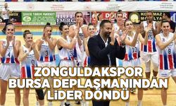 Zonguldakspor, Bursa deplasmanından lider döndü