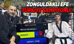 Zonguldaklı Efe Türkiye Şampiyonu