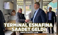 TERMİNAL ESNAFINA SAADET GELDİ