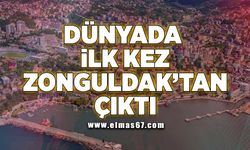 Dünyada ilk kez Zonguldak’tan çıktı