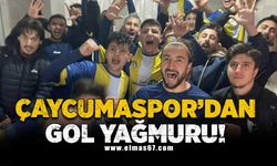 Çaycumaspor’dan gol yağmuru!