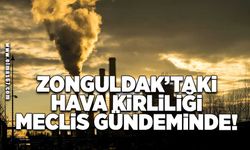 Zonguldak'taki hava kirliliği meclis gündeminde!