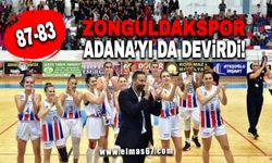 Zonguldakspor Adana'yı da devirdi 87-83