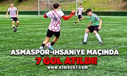 Asmaspor-İhsaniye maçında 7 gol atıldı