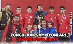 Zonguldak şampiyonları Devrek’ten çıktı