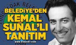 Zonguldak Belediyesi'nden Kemal Sunal'lı tanıtım 