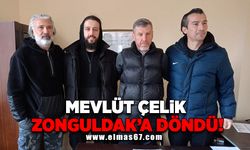 Mevlüt Çelik Zonguldak'a döndü