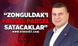 "Zonguldak'ı parsel parsel satacaklar"