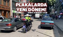 Plakalarda yeni dönem!