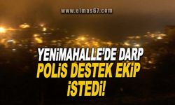 Yenimahalle'de darp... Polis destek ekip istedi!