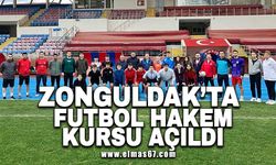 Zonguldak’ta futbol hakem kursu açıldı