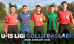 U-15 ligi gollü başladı!