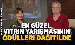 En güzel vitrin yarışmasının ödülleri dağıtıldı