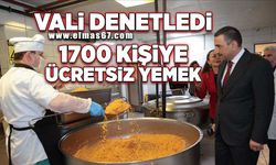 Zonguldak'ta 1700 kişiye ücretsiz yemek