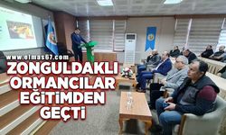 Zonguldaklı Ormancılar eğitimden geçti