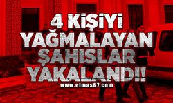 4 kişiyi yağmalayan şahıslar yakalandı!