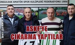 Zonguldak ASKF’ye çıkarma yaptılar