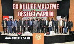 Zonguldak’ta 89 kulübe destek geldi