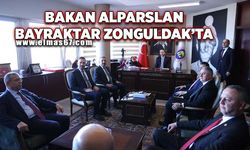 Bakan Alparslan Bayraktar Zonguldak’a geldi