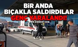 Bir anda saldırıya uğradı 17 yaşındaki genç yaralandı!