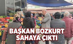 Başkan Bozkurt sahaya çıktı!