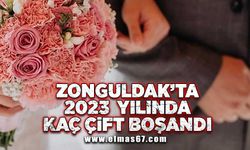 Zonguldak’ta 2023 yılında kaç çift boşandı