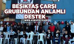 Beşiktaş Çarşı Grubundan anlamlı destek