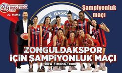 Zonguldakspor için şampiyonluk maçı!