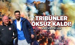 Zonguldak Kömürspor tribünleri öksüz kaldı!