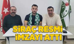 Zonguldak Kömürsporlu Siraç yeni takımına imzayı attı