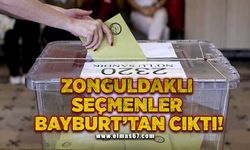 Zonguldaklı seçmenler Bayburt'tan çıktı