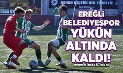 Ereğli Belediyespor yükün altında kaldı!