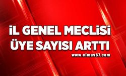 Zonguldak İl Genel Meclis Üyesi sayısı arttı