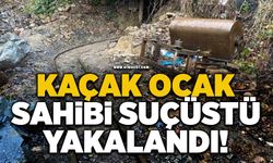 Kaçak ocak sahibi suç üstü yakalandı