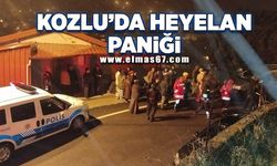 Kozlu'da heyelan paniği! Vatandaş sokağa döküldü