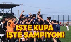 Zonguldak Kömürspor şampiyon oldu, kupayı kaldırdı
