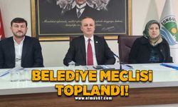 Zonguldak Belediye meclisi toplandı!