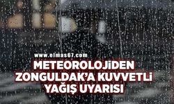 Meteorolojiden Zonguldak’a kuvvetli yağış uyarısı