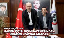 Maden işçisi diş muayenesinden indirimli faydalanacak