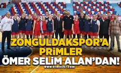Zonguldakspor'a primler Ömer Selim Alan'dan..