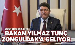 Adalet Bakanı Yılmaz Tunç Zonguldak’a geliyor